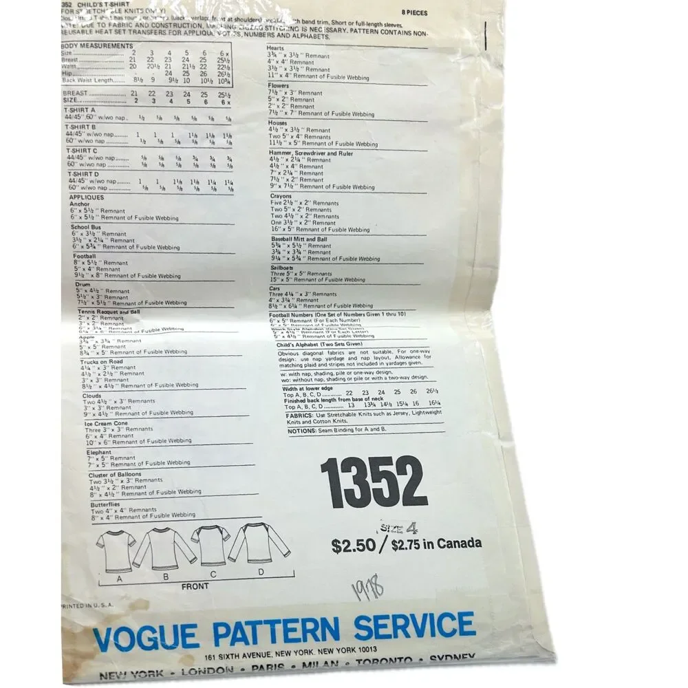1970's Kids Accessory Pattern Bundle